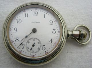 Antique 18s Waltham Grade 820 15j Pocket Watch Parts Repair