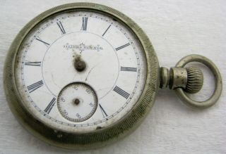 Antique 18s Illinois Grade 2 11j Pocket Watch Parts Repair