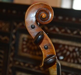 Antique Old Violin VERY FINE OLD VIOLIN 18th Century 1740.  Sound Wonder. 9