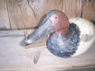 Antique - Vintage - Factory - Mason - Mallard - Wooden duck decoy 6