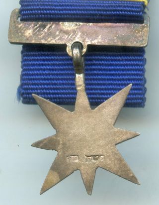 BARBADOS MINIATURE MEDAL PAIR FOR GLENDAIRY PRISON RIOT 2005 GSM,  SERVICE STAR 6