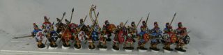 15mm Painted Ancient Dark Age Late Roman Infantry