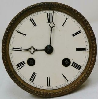 Quality Antique French 8 Day Bell Striking Mantel Clock Movement Clock Spares