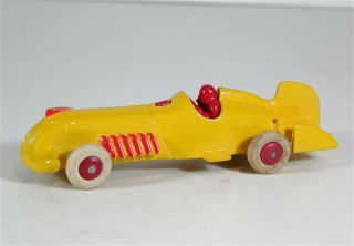 1930s Cast Iron Fishtail Racer / Race Car 2233 By Hubley Professionally Restored