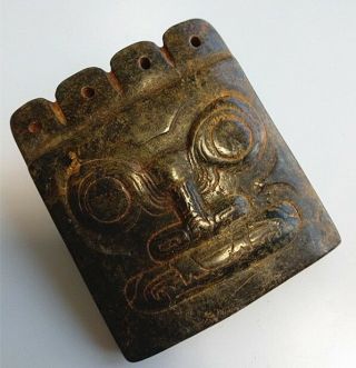 Hongshan Culture Magnetic Jade Stone Carved Person 