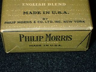 WWII US 1945 Philip Morris & Co.  Ltd.  Cigarette Pack Series 115 Rare 4