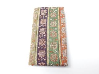 Japanese Antique Vintage Silk Pocketbook Memo Pad Kimono Kawaii Chacha