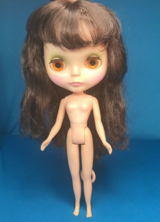 1972 Vintage Kenner Blythe Brunette Doll W Wispy Bangs 10