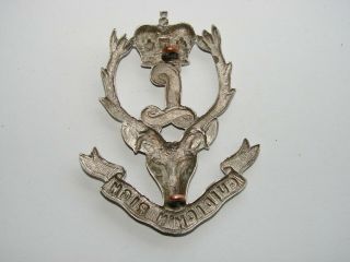 Canada Pre WW2 Cap Badge The Seaforth Highlanders of Canada 1920 - 1939 2