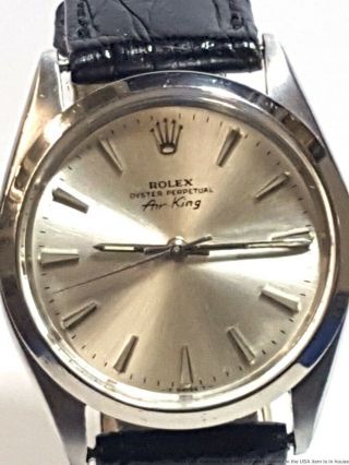 Rolex Air King Oyster Perpetual Mens Steel Vintage Watch Cool 1966 Vintage 2