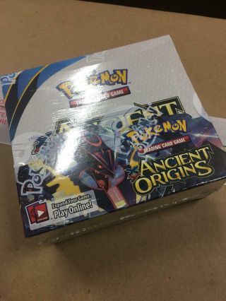 Pokemon English Xy7 Ancient Origins Booster Box Bnib,  X1