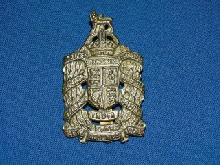 Wwi - Wwii British Cap Hat Badge,  King Edward 
