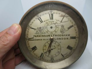 Antique Parkinson & Frodsham Marine Chronometer