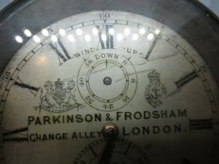 Antique Parkinson & Frodsham Marine Chronometer 5