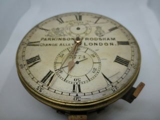 Antique Parkinson & Frodsham Marine Chronometer 7