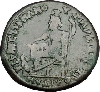 Septimius Severus 193ad Marcianopolis Serapis Cerberus Ancient Roman Coin I50970