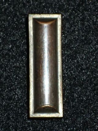 Wwi Us Army Officer Insignia Rank Device First Lieutenant " Coffin " Bar 1st Lt.