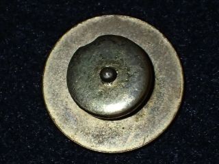 WWI US Army Enlisted Branch Collar Insignia Disk Infantry A Company Screw Back 2