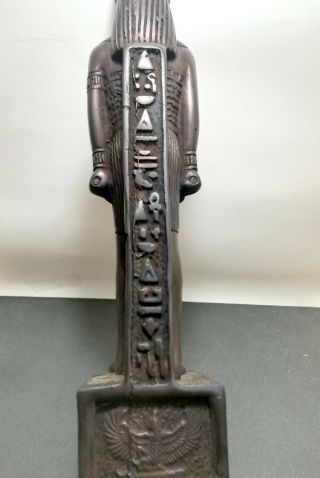 Ancient Egyptian King Anubis GOD Sculpture Handmade Figurine Large size Decor 7