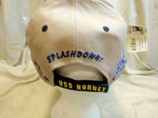 Official USS Hornet CVS - 12 Apollo 11 & 12 Recovery Baseball Cap Hat US Navy Ship 3