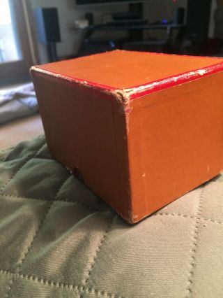 Vintage 1920’s Heddon Dowagiac 3 - 35 Reel,  3 - 35 Box And Heddon Leather Case WOW 4