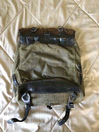 WWII WW2 German Horse Hair Pack,  Backpack,  Tornister,  Army,  Wehrmacht,  Pony 3