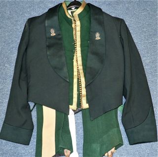 Post Ww2 British Army Royal Irish Regiment Uniform Mess Dress Jacket & Pants