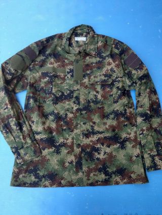 Serbian Army M10 Camouflage Shirt Size 44
