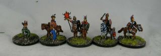 15mm painted Ancient Roman Commanders,  heroes and skirmishers 2