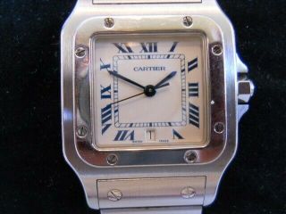 Vintage Cartier Santos Galbee Men 