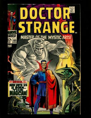 Doctor Strange 169 (1) Vf - Adkins Origin Doctor Strange Mordo Ancient One