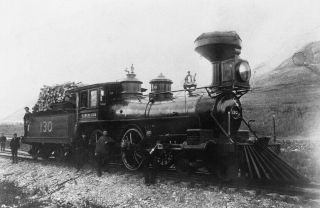 Antique 19th Century Railroad Steam Locomotive Train Headlamp Head Light Lantern 12