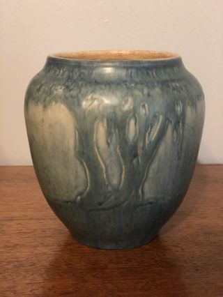 Antique Newcomb Art Pottery Vase –cynthia Littlejohn - 1913