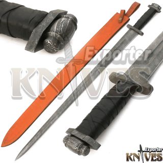 Custom Handmade Damascus Steel Ancient Viking Sword By Knives Exporter