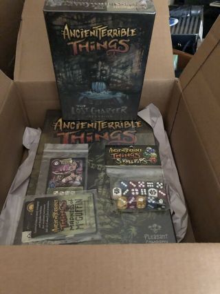 Ancient Terrible Things Kickstarter Captain Pledge Nis