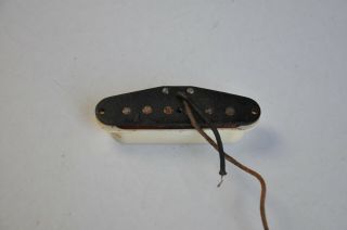 1962 Vintage Fender Stratocaster Pickup with Cover 1960s Pre - CBS Strat 11