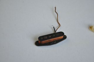 1962 Vintage Fender Stratocaster Pickup with Cover 1960s Pre - CBS Strat 4