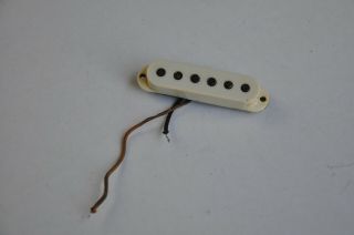 1962 Vintage Fender Stratocaster Pickup with Cover 1960s Pre - CBS Strat 8