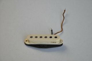 1962 Vintage Fender Stratocaster Pickup with Cover 1960s Pre - CBS Strat 9