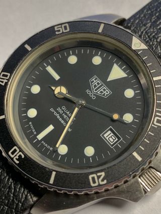 Pre Tag Heuer 980.  006L Divers Watch 42mm Case Jumbo Boxed Professional 1000 2