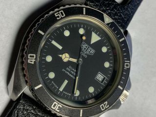 Pre Tag Heuer 980.  006L Divers Watch 42mm Case Jumbo Boxed Professional 1000 3