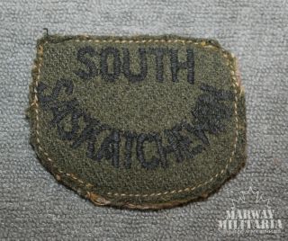 Ww2 South Saskatchewan Winter Slip On Title (17575)