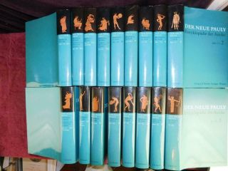Der Neue Pauly: Enzyklopadie Antike: Ancient Greece Rome17 Big Books/rare $1000,
