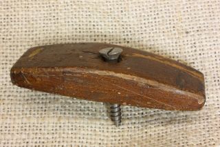 Wood Turn Latch 2 7/8” Jelly Cupboard Cabinet Old Rustic Vintage 1800’s Handmade