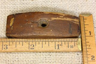 wood turn latch 2 7/8” Jelly cupboard cabinet old rustic vintage 1800’s handmade 4
