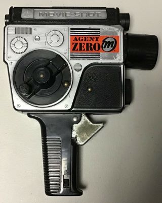Vintage Mattel Agent Zero M Spy Movie Camera