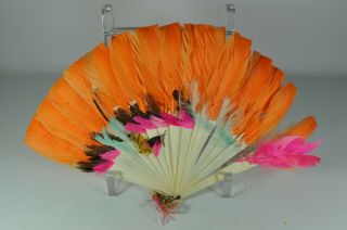 2 - 14 Fine Old China Chinese Hand Fan Scholar Art