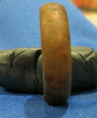 WW1 Trench Art Hand Carved Brass Ring Dated 1917 4