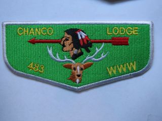 Boy Scouts America,  Bsa Patch,  483,  Chanco Lodge,  Www 483,  Bsa
