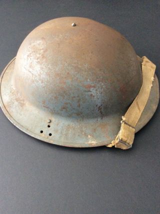 Ww2 British Raf Helmet Blue Ww2 Mk Ii 1940 Dated Wwii